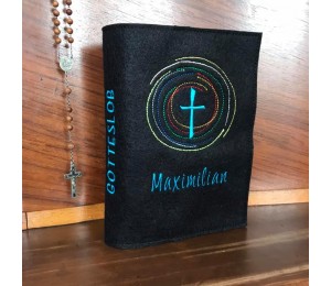 Stickdatei - Kreuz Regenbogen Kreis